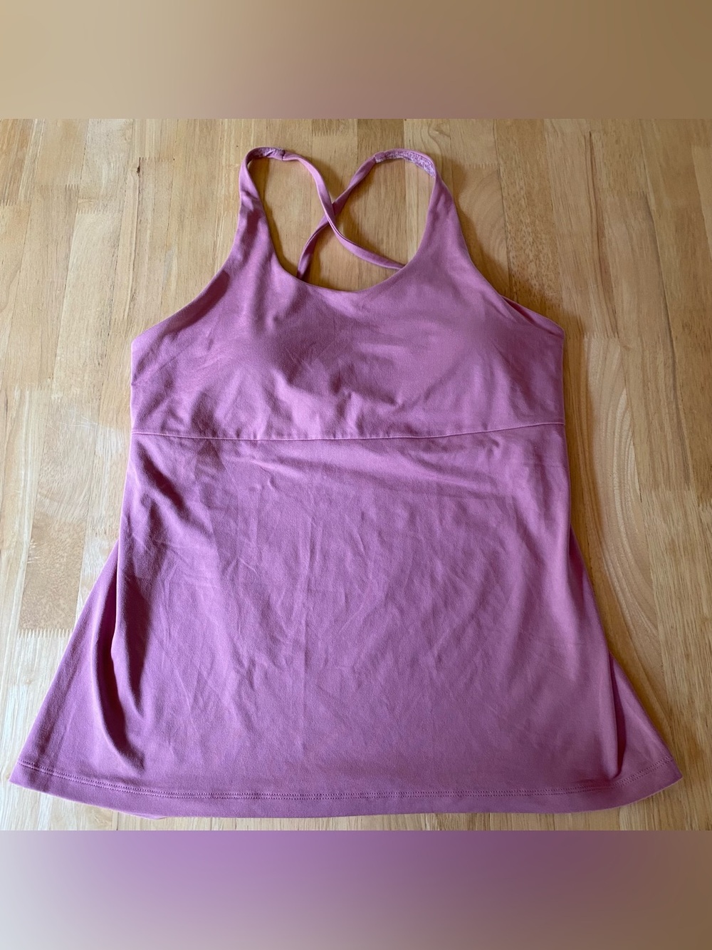 Patagonia Mibra Slim Fit Tank Top Mauve Pink XL